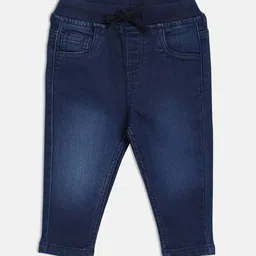 MINI KLUB Boys Regular Fit Mid-Rise Light Fade Cotton Jeans-image-49