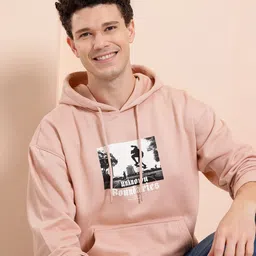 Mast & Harbour Printed Hooded Sweatshirt-picture-15