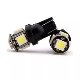 AllExtreme EXT10 LED Parking Light Super Bright 5 SMD Car Interior License Plate Wedge Dome Trunk Dashboard Bulb for Car Bike and Motorcycle (0.6W, Black, 2 PCS)-image-56