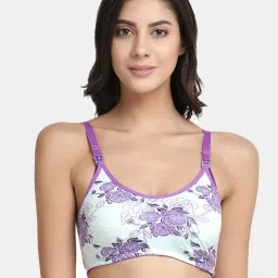 Inner Sense Multicolor Printed Full Coverage Maternity Bra - Pack of 2 image 3