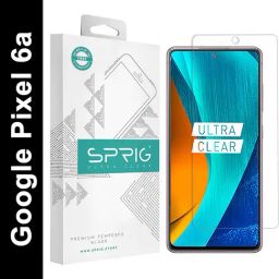 Sprig Tempered Glass Guard for Google Pixel 6A (Pack of 1) image 3