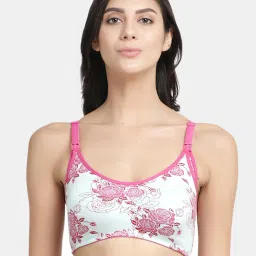 Inner Sense Multicolor Printed Full Coverage Maternity Bra - Pack of 3 image 2