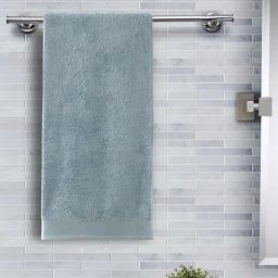 Maspar Blue Cotton 550 GSM Large Bath Towel - Set of 1-image-83