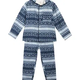 Cherry Crumble by Nitt Hyman Kids Multicolor Printed Night Suits-image-72