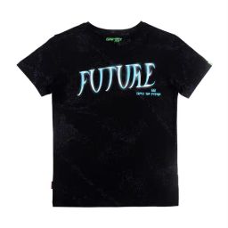 Gini & Jony Kids Black Printed T-Shirt-picture-46