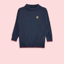 Pantaloons Baby Navy Regular Fit Full Sleeves Sweater-picture-29