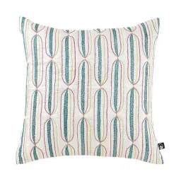 Home4U Multi Silk Nerida Embroidered Cushion Cover-image-58