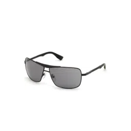 Web Eyewear Grey Rectangular Unisex Sunglasses Designed in Italy-image-35