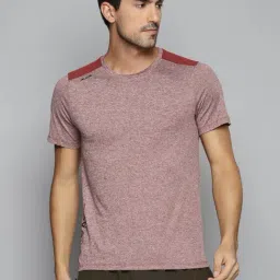 ALCIS Maroon Round Neck T-Shirt-image-41
