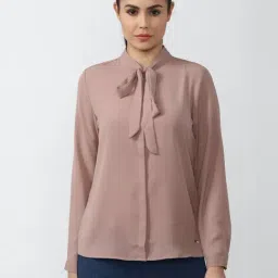 Van Heusen Pink Regular Fit Shirt-picture-48