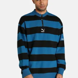 Puma Blue Full Sleeves Sweatshirt-image-65