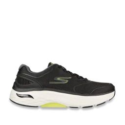 Skechers Men's MAX CUSHIONING ARCH FIT - SWI Black Lime Sports Lace Up Shoe-image-5