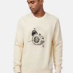 Royal Enfield Cream Full Sleeves Sweatshirt-image-49