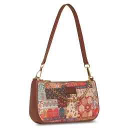 ZOUK Multicolor Printed Shoulder Bag image 2