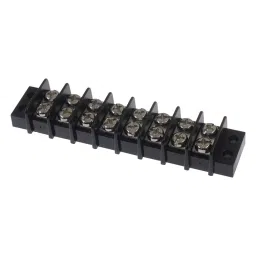 MULTICOMP PRO Barrier Panel Mount Terminal Blocks TERMINAL BLOCK, BARRIER, 8 POSITION, 22-12AWG, MC24304-3
