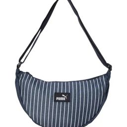 Puma Blue Up Surf Club Striped Hobo Bag-image-79
