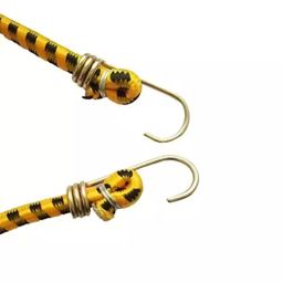 B K JAGAN & CO Multipurpose Ultra Flexible Bungee Cord with 10 mm Diameter & Metal Hooks (Set of 4) image 3