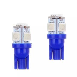 AllExtreme EXT10 LED Parking Light Super Bright 5 SMD Car Interior License Plate Wedge Dome Trunk Dashboard Bulb for Car Bike and Motorcycle (0.6W, Blue, 2 PCS)-image-94