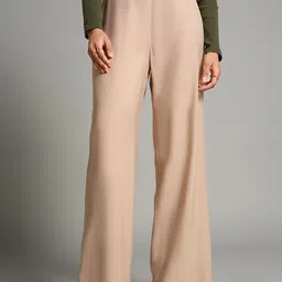 AND Women Straight Fit Trousers-27