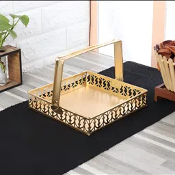 Amaya Decors Metal Self Design Organizer-image-52