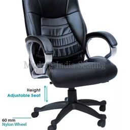 Divano Modular Black PU Leatherette Office Chair MI13-image-88
