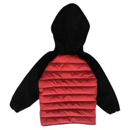 Cherry Crumble By Nitt Hyman Kids Red & Black Color Block Pattern Jacket image 2