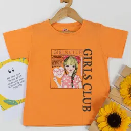 NINS MODA Kids Orange Printed Top-picture-32