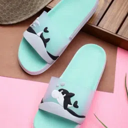 Pampy Angel Women's Blue Slides-picture-41