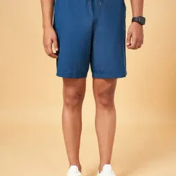 Ajile by Pantaloons Teal Slim Fit Shorts-image-41