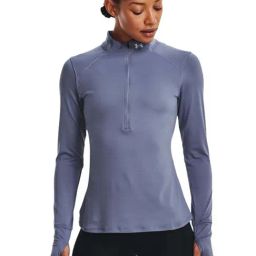 UNDER ARMOUR Purple Logo Print Sports T-Shirt-picture-0