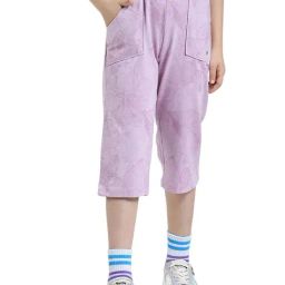 Monte Carlo Girls Lavender Printed Capris-image-29