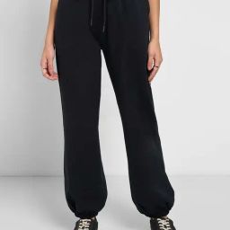 Ajile by Pantaloons Jet Black Joggers-image-73