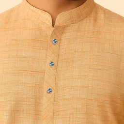 JASHNA Men Regular Kurta with Pyjamas image 3