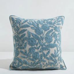 Westside Home Blue Tropical Design Cushion Cover-image-72
