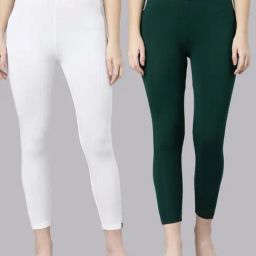 TWIN BIRDS Women Pack Of 2 High Ankle Leggings-picture-8