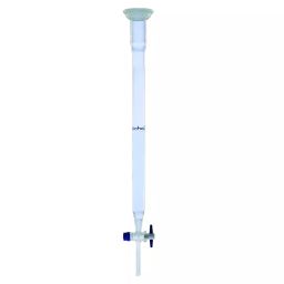 Biohall 40 x 250 mm Clear Chromatography Column With Spherical Joint and PTFE Stopcock, BLS.CC.53-image-0