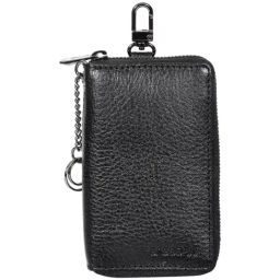 Sassora Black Premium Leather Key Chain Holder-image-57