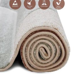 Obsessions Rust & Beige Abstract Carpet - Large image 3