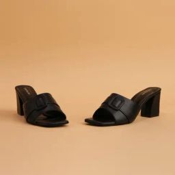 Eridani Women's Kera Black Casual Sandals-image-52