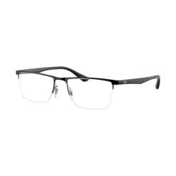 Ray-Ban Black Rectangular Unisex Eye Frames-picture-44