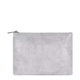 Bagsy Malone Grey Textured Pouch-picture-31