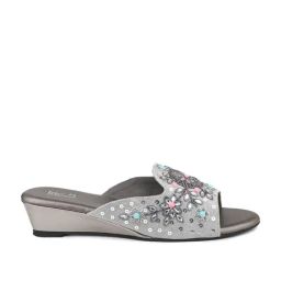 Inc.5 Women's Pewter Casual Wedges-image-47