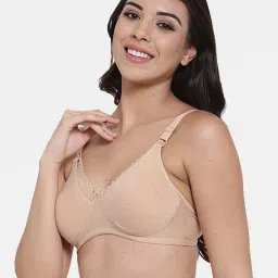 Inner Sense Beige Full Coverage Maternity Bra image 3