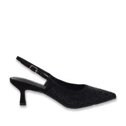 Allen Solly Women's Black Back Strap Stilettos-picture-30