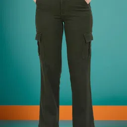 FIREAGE Women Straight Fit High-Rise Stretchable Jeans-picture-17