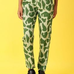 V-Mart Western Printed Mid Rise Trousers-picture-39
