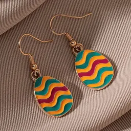 SZN Oval Drop Earrings-picture-13