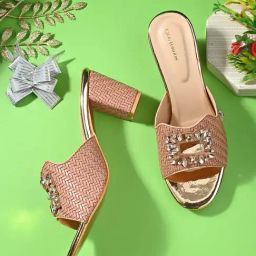 Clog London Women's Rose Gold Casual Sandals-58