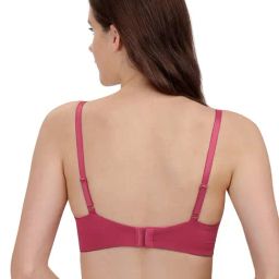 Soie Fuchsia Full Coverage T-Shirt Bra image 2