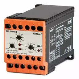 Minilec 2 CO Output 3 Phase Protection Relay D3 MPR 1-16